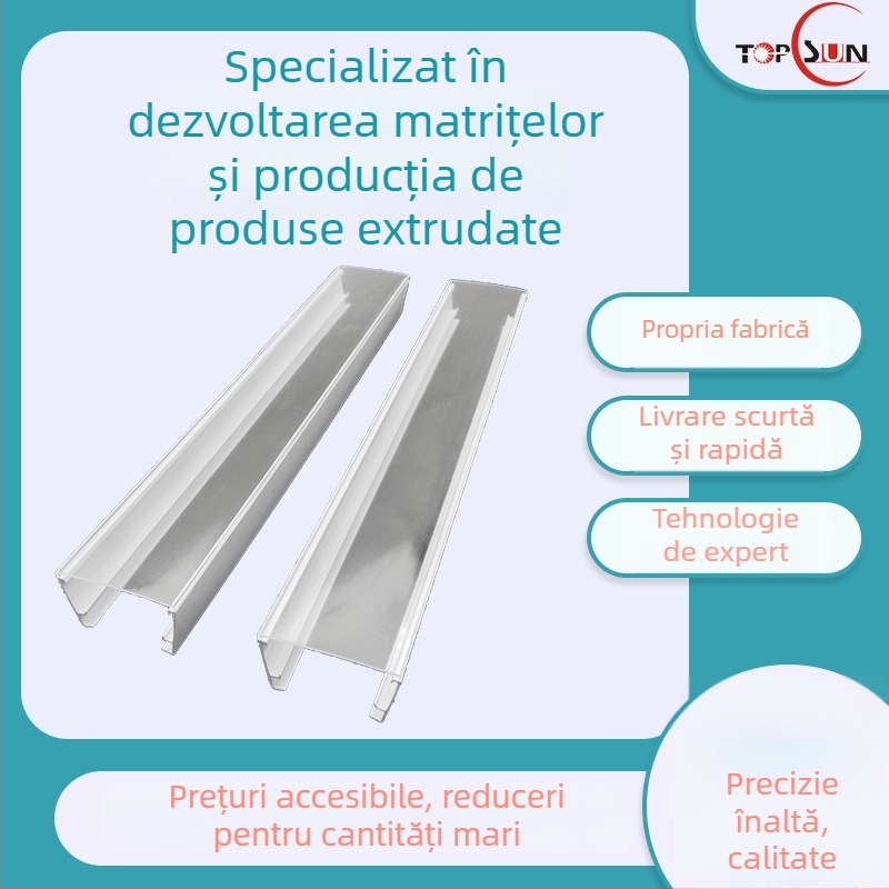 Carcasă PC transparentă pentru bandă LED, suport, din plastic și acrilic, personalizabilă