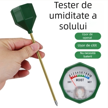 Senzor de umiditate a solului și tester de nutrienți cu monitorizare a îngrășămintelor, higrometru