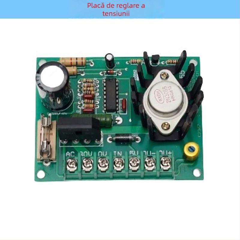 Panou de control cu reglaj manual al tensiunii pentru mașină de feliat benzi cu cuplă-frână magnetică, 30V-2A/3A