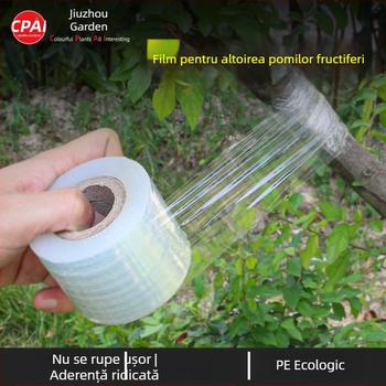 Film PE pentru altoirea pomilor fructiferi, film autoadeziv de înfășurat și film stretch pentru ambalare