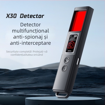 X30 Detector de camere pentru hotel cu localizator GPS și scaner infraroșu X13