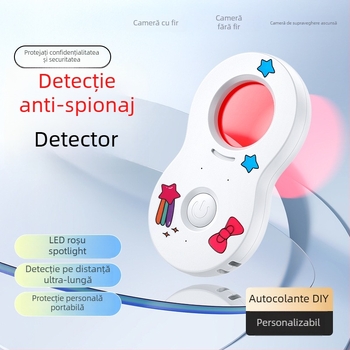 Detector de camere ascunse pentru hotel cu scanare infraroșu