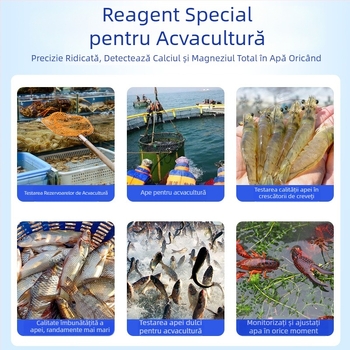 Reagent GH pentru testarea durității, ioni de calciu și magneziu, oxigen dizolvat, analizator de calitate a apei pentru acvacultură