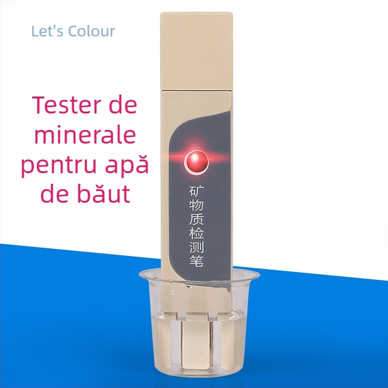 TDS tester de apă – detector portabil pentru apă potabilă și apă de robinet