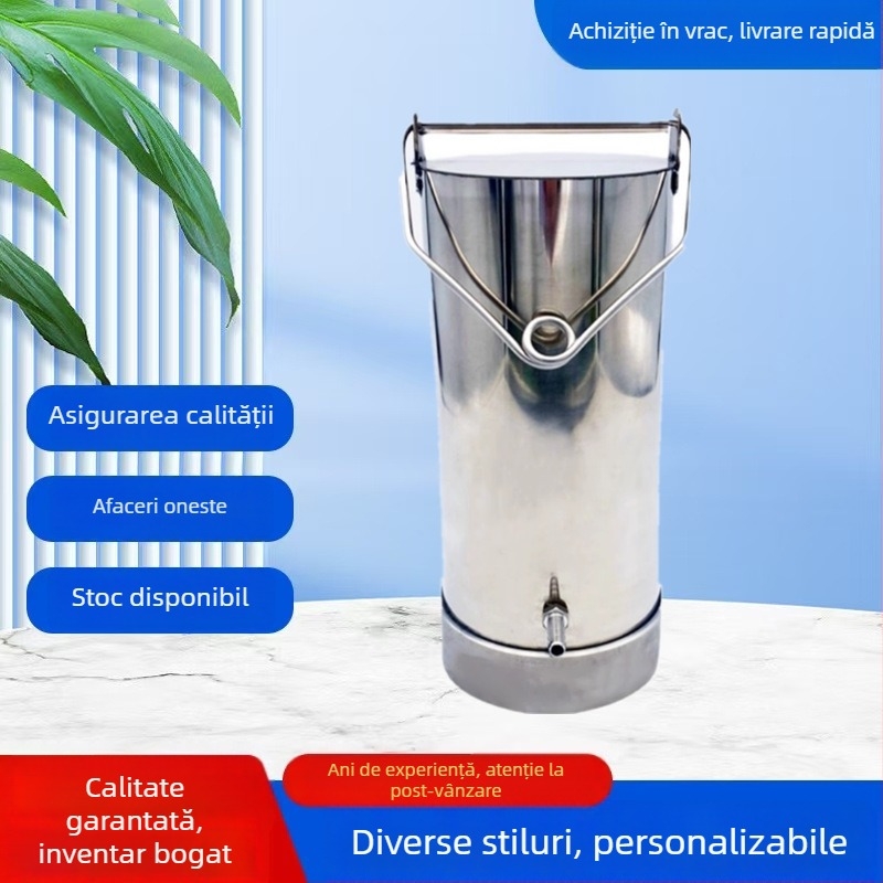 Colector de probe de apă din oțel inoxidabil, pentru ape adânci și ape uzate, capacități 0.5 L, 1 L, 2 L, 3 L, 5 L