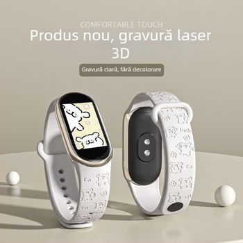Brățară inteligentă pentru smartphone-uri, ceas unisex, alarmă silențioasă, tapet