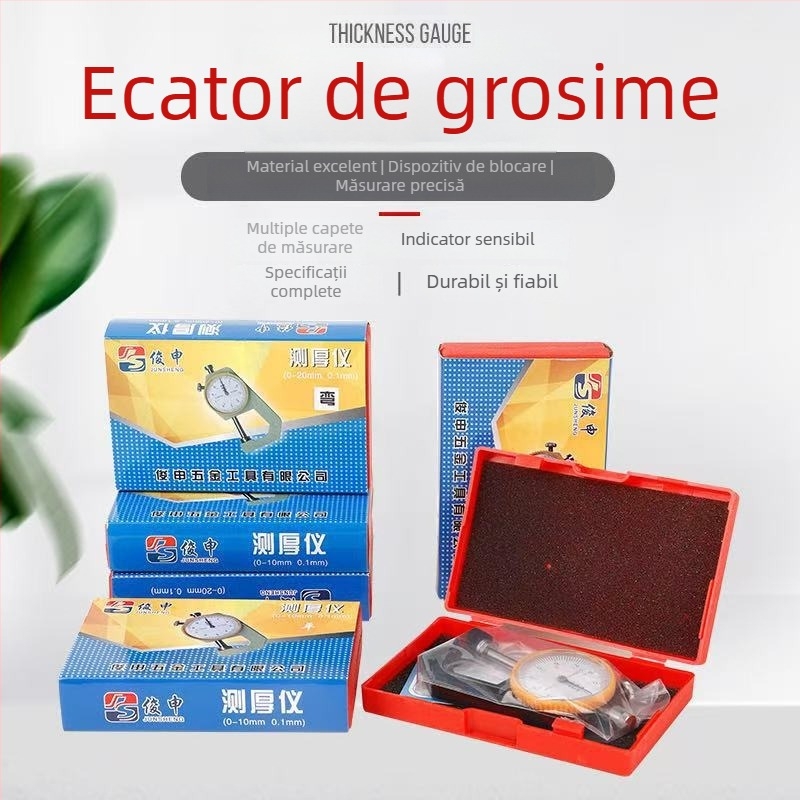 Grosimetru digital portabil pentru pereți, model 10–20 mm