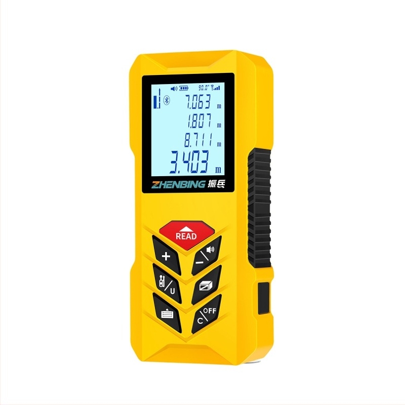 Zhenbing telemetru cu laser verde, riglă electronică de înaltă precizie, instrument portabil de măsurare pentru exterior