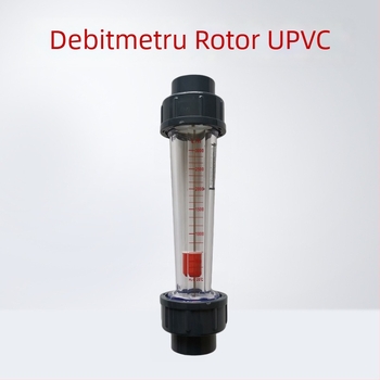 Debimetru din plastic cu plutitor pentru conducte UPVC, rotametru LZS pentru tratarea apei