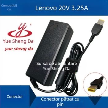 Adaptor Lenovo 65W pentru laptop cu port pătrat 20V 3.25A