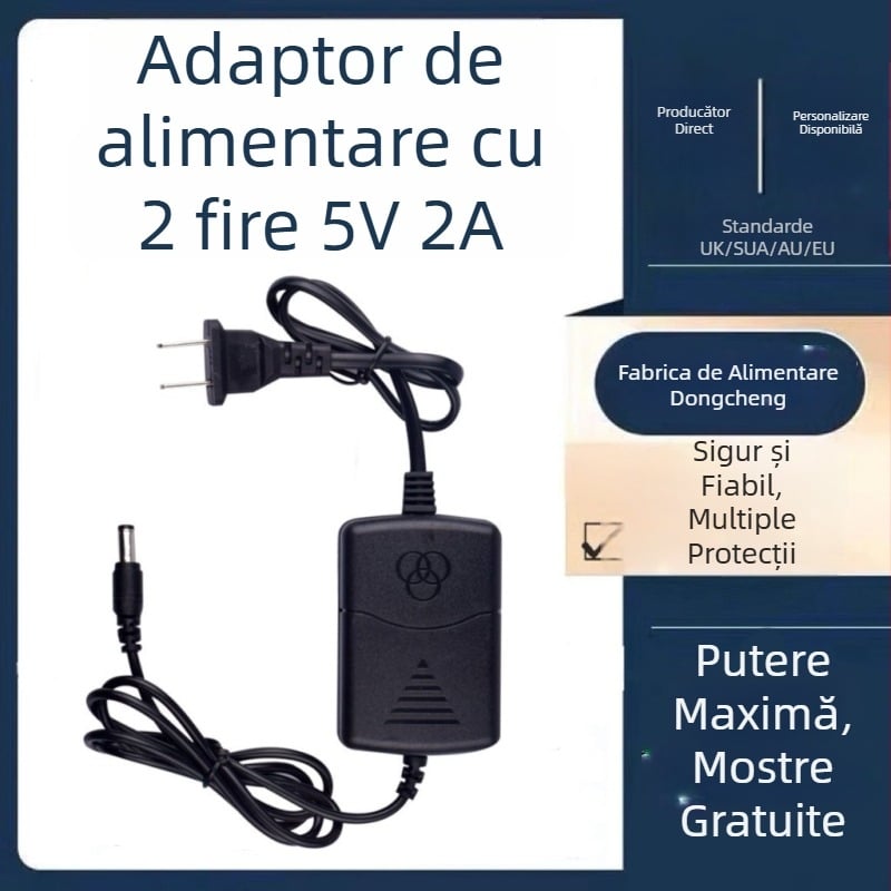 Alimentator 5V 2A dedicat transceiverului optic pe fibră