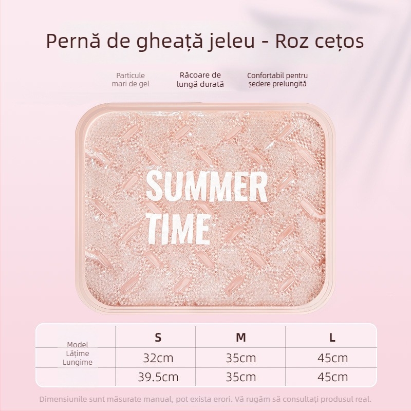 Perne pentru scaun auto cu gel de vară, pernă șezut ventilată, husă Ice Silk și ventilator de răcire.