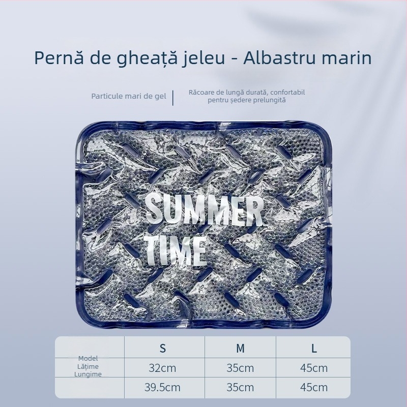 Perne pentru scaun auto cu gel de vară, pernă șezut ventilată, husă Ice Silk și ventilator de răcire.