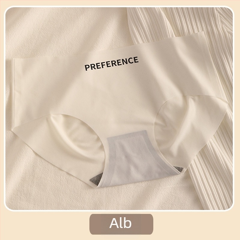 Chiloți fără cusături pentru yoga și fitness, din ice silk, cu căptușeală din bumbac, pentru purtare zilnică, croială triunghiulară