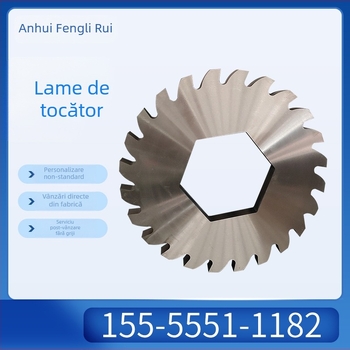 Lama pentru shredder metalic, prelucrare CNC, axă simplă sau dublă