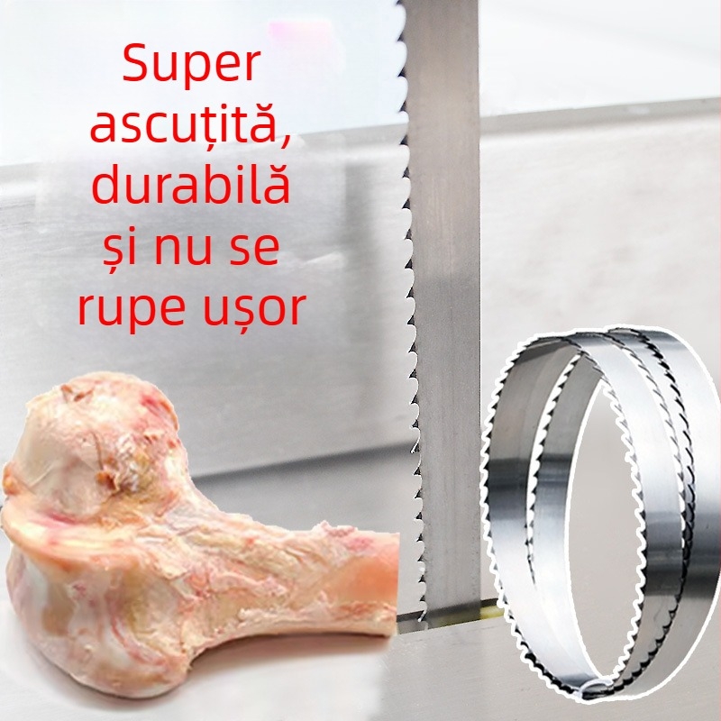 Shun Ling J310 lamă de ferăstrău pentru oase, 2000 mm, pentru mașina de tăiere a oaselor – durabilă