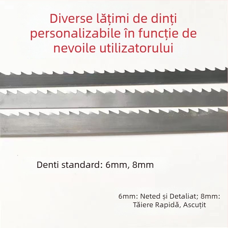 SK51 Lamă pentru ferăstrău pangă, lemn, materiale curbate, lamă fină din oțel carbon