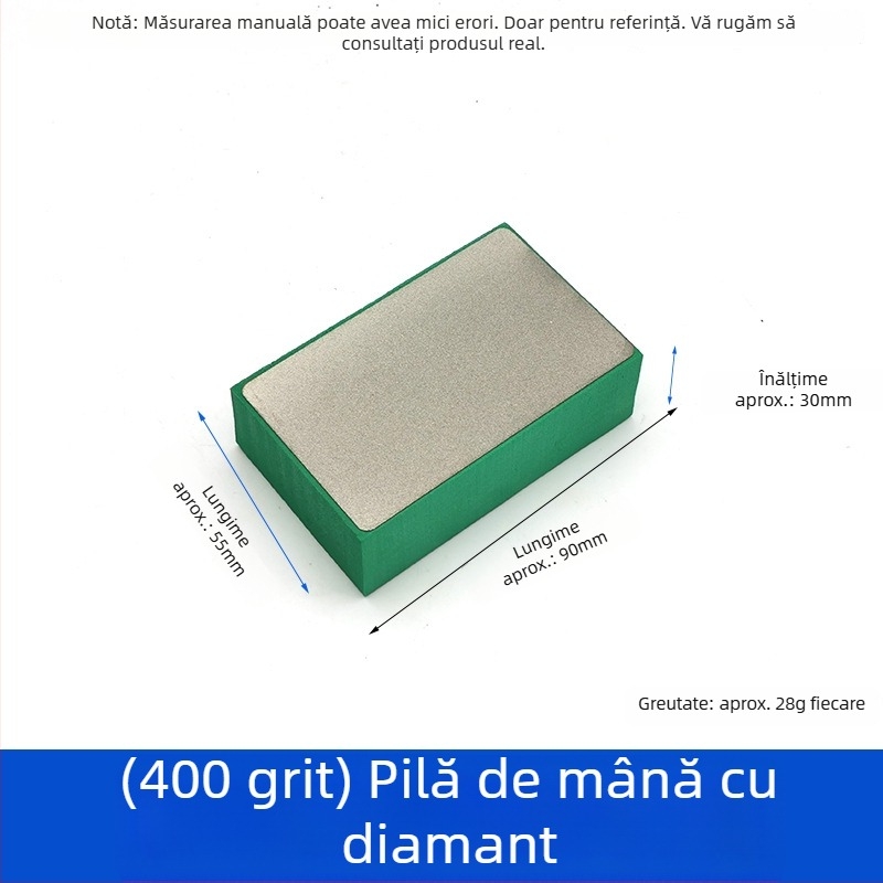 Pad diamant pentru finisarea marginilor plăcilor ceramice — potrivit pentru ceramică, marmură, sticlă și panouri din piatră — unelte de șlefuire și lustruire uscată