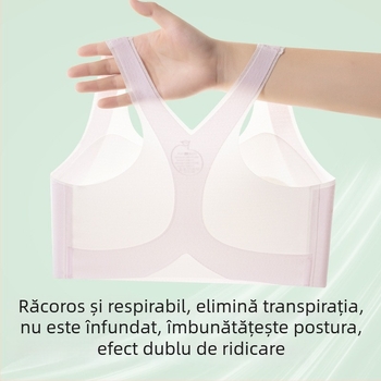 Sutien de antrenament pentru fete, stil vestă, nailon, confortabil