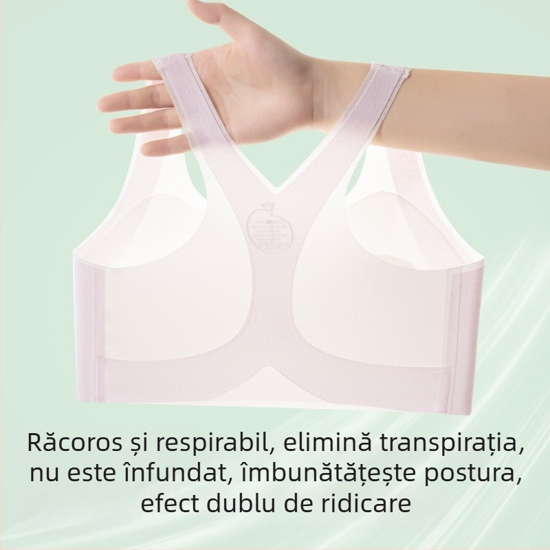 Sutien de antrenament pentru fete, stil vestă, nailon, confortabil