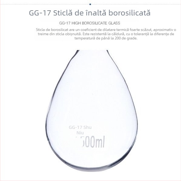 Shuniu flacon de azot, stil Kai, gură obișnuită și standardă, 100/250/500/1000 ml