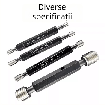 Set calibru Go/No-Go pentru filet metru, M2–M12, 6H/7H