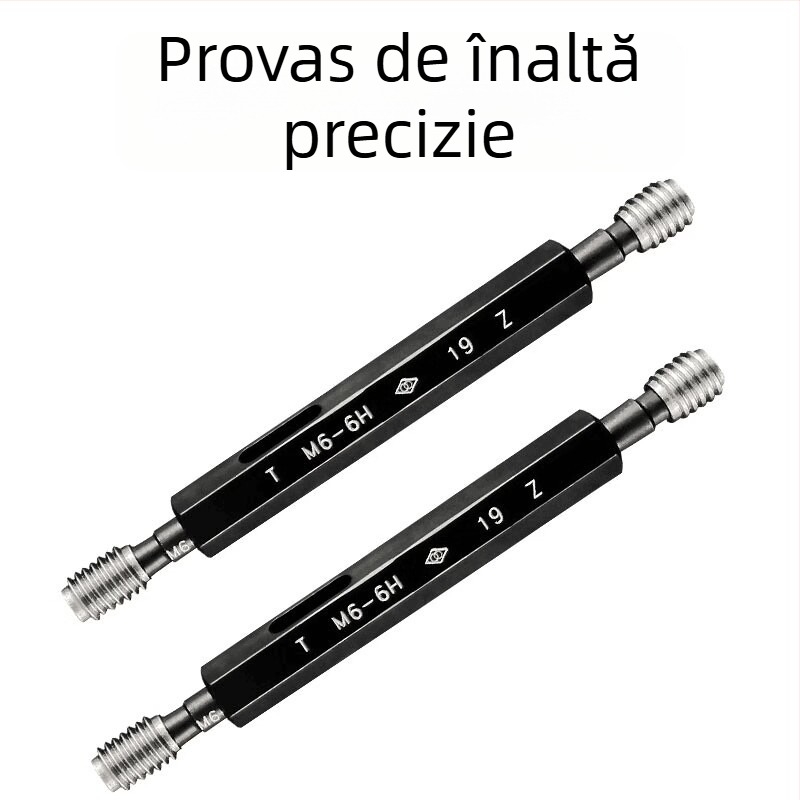 Set calibru Go/No-Go pentru filet metru, M2–M12, 6H/7H