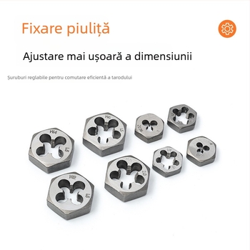 Set de 110 piese Tap and Die în cutie din plastic, unelte manuale de filetare, duritate înaltă M2–M18 — South blade