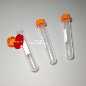 Tub PCR de 0,2 ml cu capac plat și capac convex, tubă centrifugă EP, pachet 1000 buc