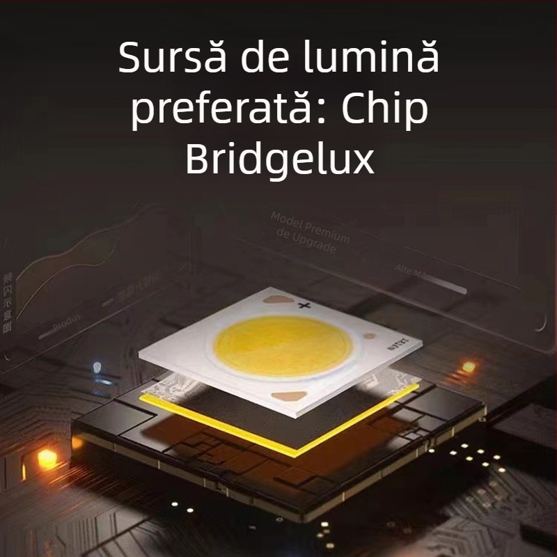 Spot LED cu anti-reflexie și iluminare de perete tip wash pentru sufragerie