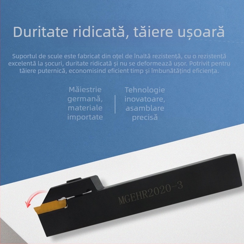 Unealtă exterioară pentru caneluri și suport MGEHR2020/1616/2525/1212-1.5-2.5-3-4-5