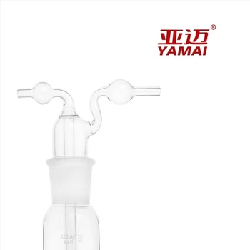 Yamai sticlă de spălat gaze pentru laborator, poroasă, 125–500 mL