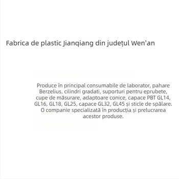 Sticlă de pulverizare din plastic cu gură largă, duză colorată și gât în unghi