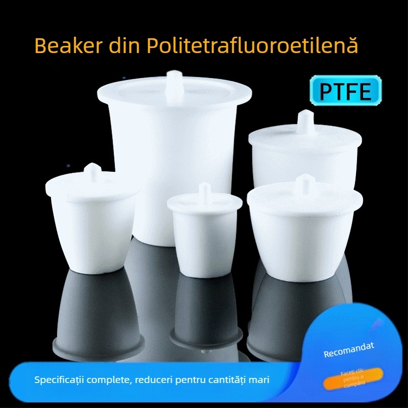 Crucibil PTFE F4, 20/30/50/100/250 mL