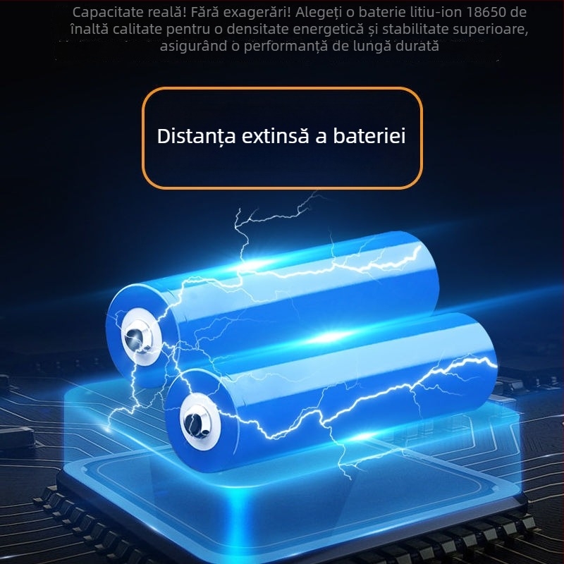 Lanternă reîncărcabilă cu nouă LED-uri, înaltă luminozitate, pentru exterior, multifuncțională, rază lungă