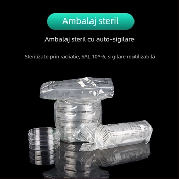 JET 35/60/100/150 mm farfurie de cultură celulară de unică folosință, sterilă, tratată TC