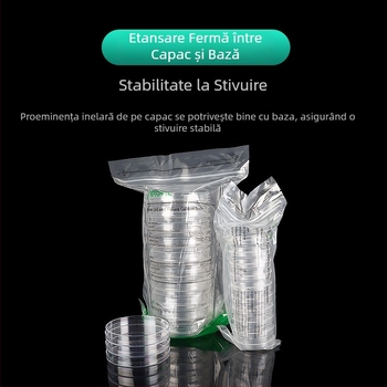 JET 35/60/100/150 mm farfurie de cultură celulară de unică folosință, sterilă, tratată TC