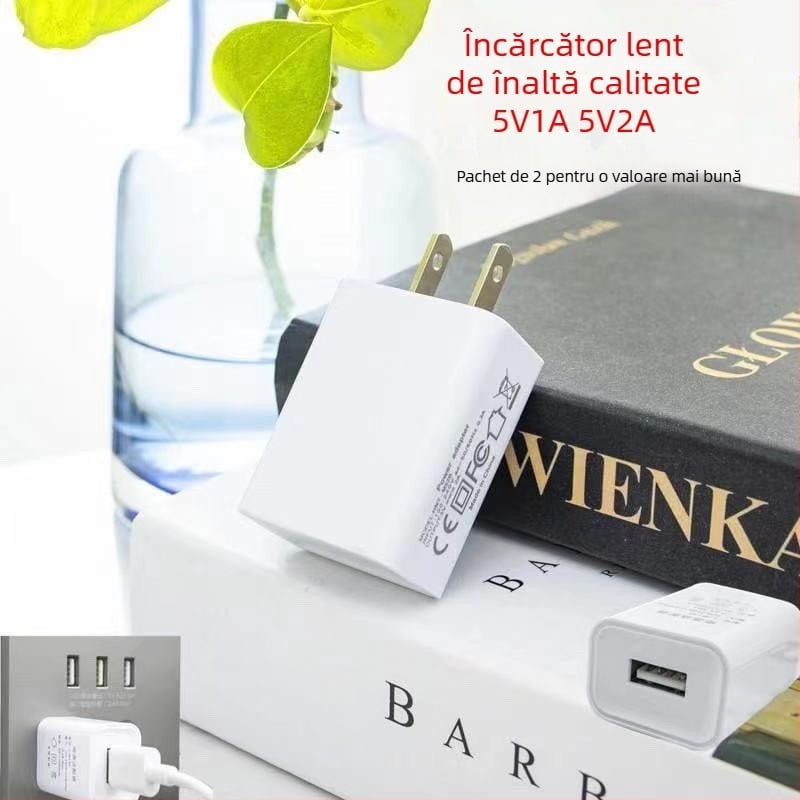 Încărcător USB 5V 1A cu ventilator mic, difuzor Bluetooth și eliminator de țânțari, adaptor de alimentare 2A