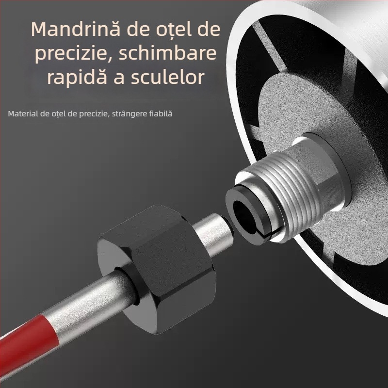 Freză pentru lemn cu finisare a marginii, canelare și gravură