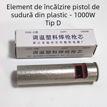 HB-825 DSH-C1000W Pistolă de sudură pentru plastic, tip split, cu aer cald reglabil