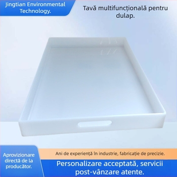 Tavă de laborator din polipropilen cu dulap îngroșat, capacitate mare, rezistentă la temperaturi ridicate și coroziune, recipient pentru lichide cu bază