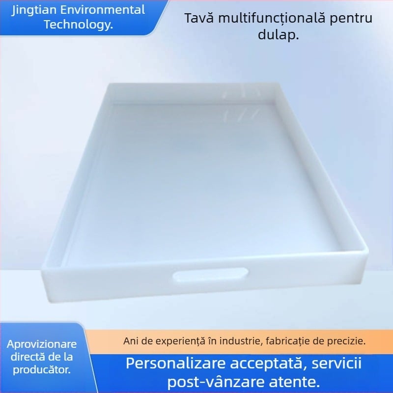 Tavă de laborator din polipropilen cu dulap îngroșat, capacitate mare, rezistentă la temperaturi ridicate și coroziune, recipient pentru lichide cu bază