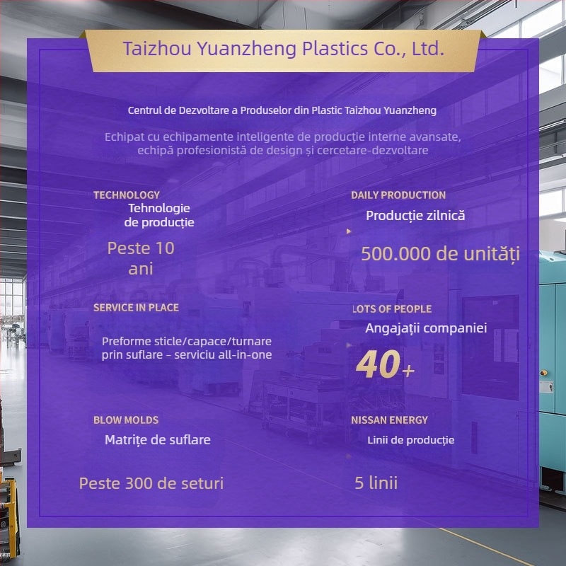 Recipient plastic personalizat de 5L pentru pudră proteică din zer, gură largă