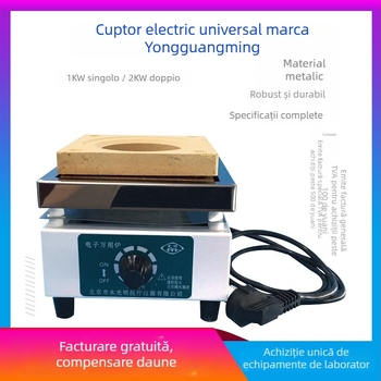 Yongguang încălzitor cu rezistență electrică, temperatură reglabilă, 1000W–2000W