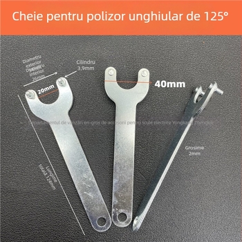 Accesorii pentru unelte electrice 100.115.125 Polizor unghiular Cheie Polisare Material durabil Universal