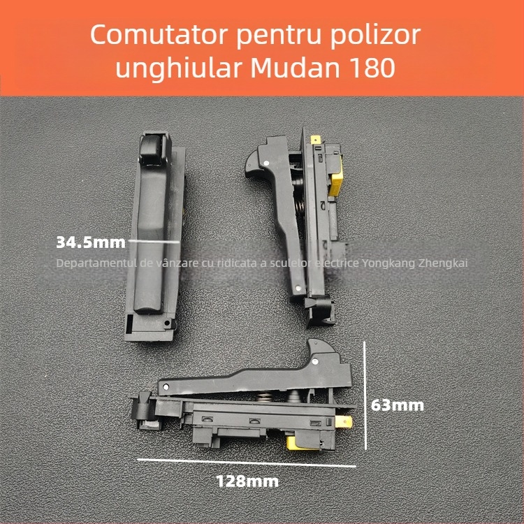 Intrerupător pentru unelte electrice: șlefuitor unghiular 150/180 și mașină de polisare 180