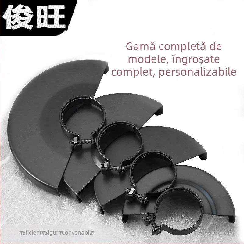 Protecție pentru polizor unghiular, capac de protecție pentru disc de șlefuit, protecție împotriva prafului, accesorii pentru scule electrice — Tipuri 100, 125, 150