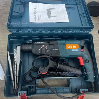 Ciocan rotopercutor ușor, 2–26 mm, set de găurire multifuncțional, putere mare, priză UE 220V