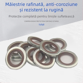 Garnitură din fluorocauciuc conform standardului britanic, cu nucleu fix pentru îmbinări, inel de etanșare