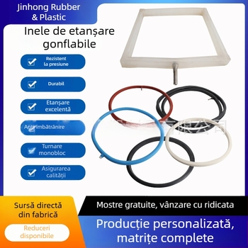 Inel etanș de silicon gonflabil, rezistent la uzură